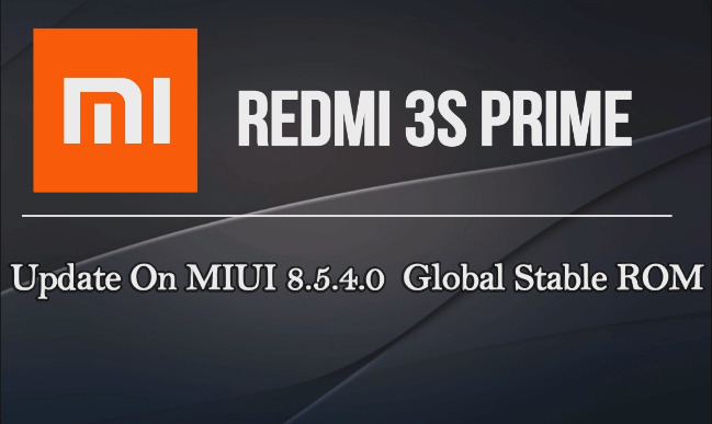 miui 9 stable rom for redmi 3s prime