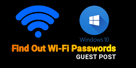 finding passwords on windows 10