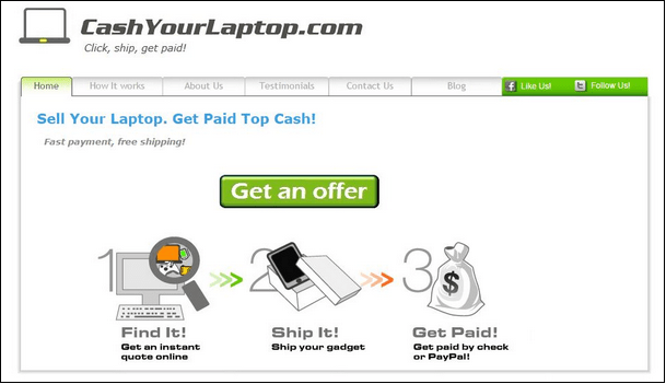 cash for laptop
