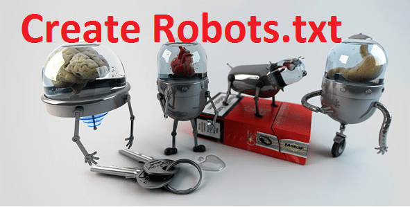 create robots.txt file