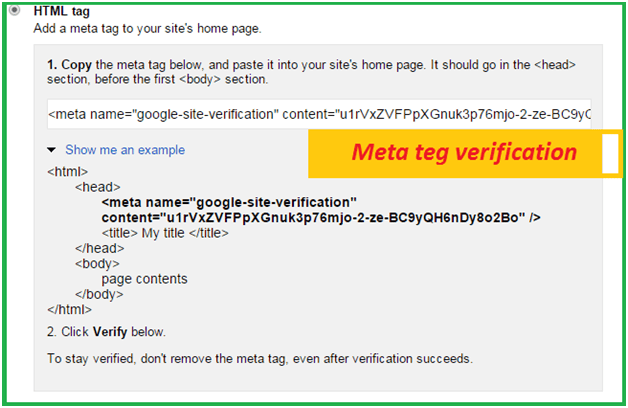 html verifaction