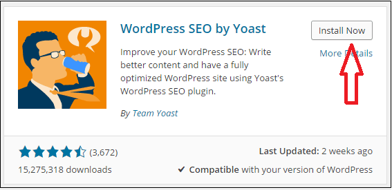 wordpress SEO by yoast