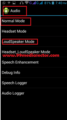 increase android speaker volume
