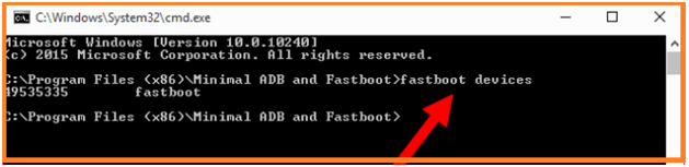 fastboot devices