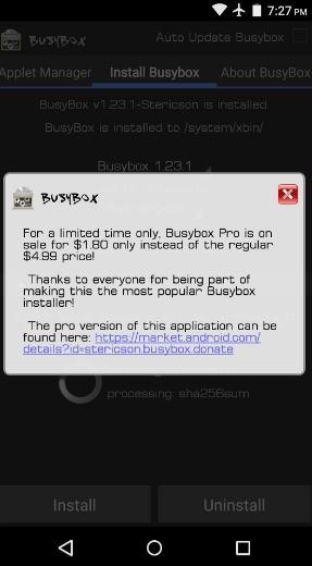 Install BusyBox In Android 