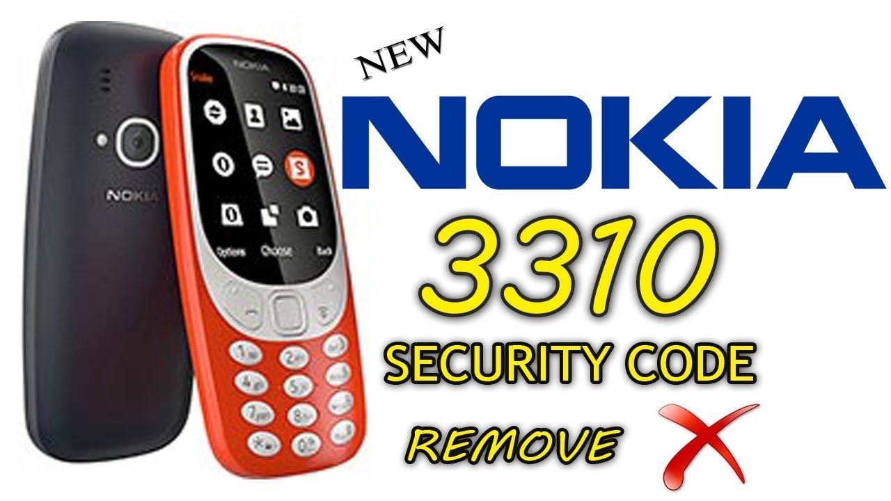 Unlock Nokia 3310