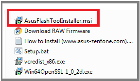 asus flash tool installer