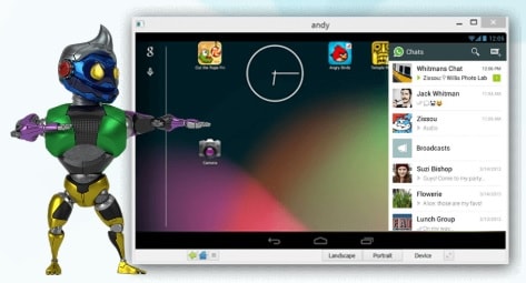 andy android emulator