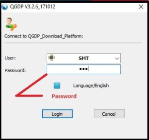 qgdp tool login password