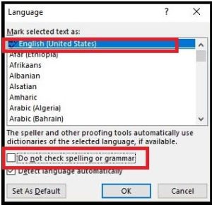 Do not check spelling or grammar