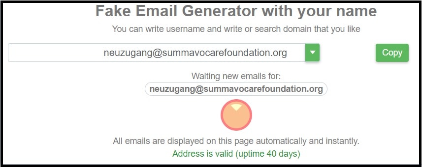emailfake generator