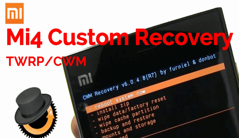 Install Custom Recovery On Xiaomi Mi4