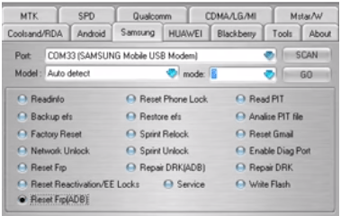 remove FRP on Samsung Phones in ADB mode by using Miracle box