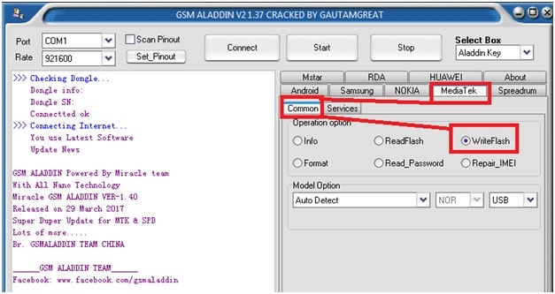 How To Flash Mediatek Phone Using GSM Aladdin Crack Tool – With ...