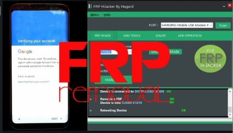 Bypass Samsung FRP Lock Using FRP Hijacker Tool
