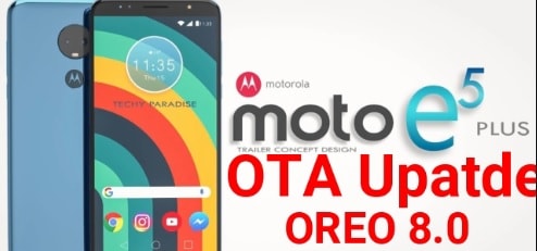 Update Moto E5 Plus Android Oreo 8.0