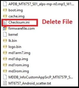 checksum generate tool checksum.ini