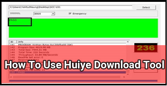 How To Use Huiye Download Tool