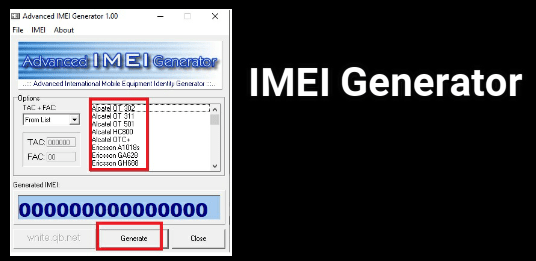 soil microwave Accidentally Mobile Advanced IMEI Generator Tool v1.00 Download [ Write New IMEI ] -  99Media Sector