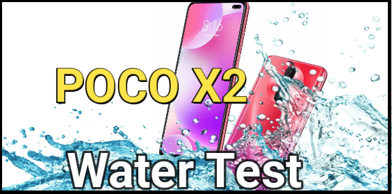 Poco X2 Waterproof Rating