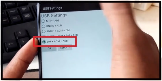 enable usb setting in Samsung M20