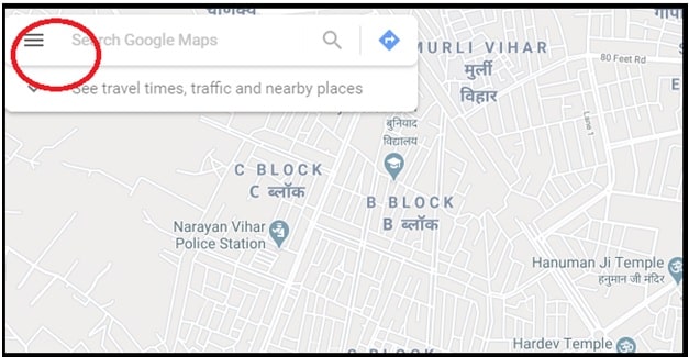 Check Traffic To Home browser