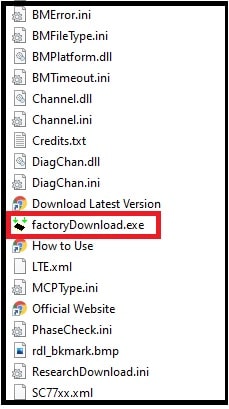 factory download tool setup file