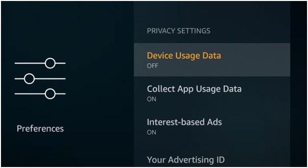 device uses data