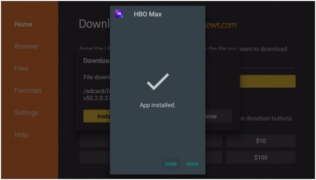 install HBO MAX FireStick app firestick