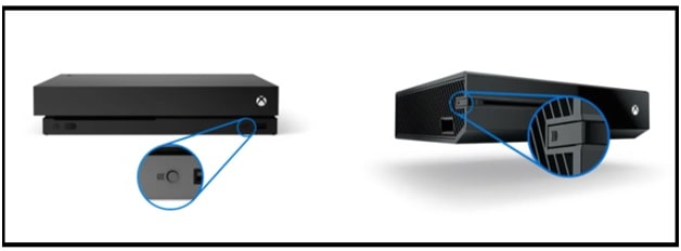 xbox one console bind button