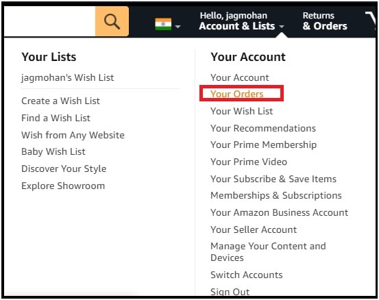 Find Archived Orders On Amazon Account