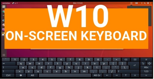 ON Screen Keyboard Windows 10