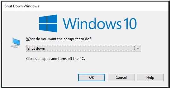 Windows 10 hibernate shortcut