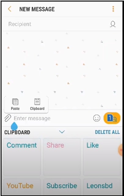 how to open clipboard in android phone