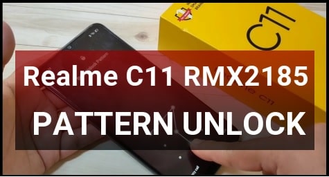 Realme C11 Pattern Unlock