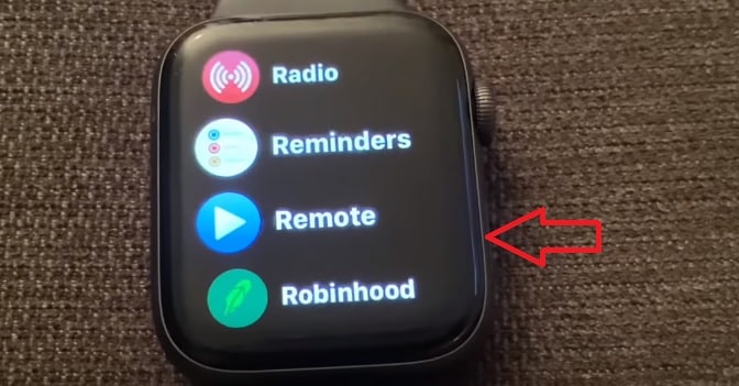 Close app on apple watch