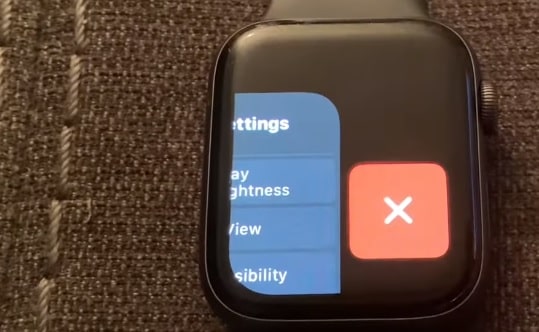 close recent apps on apple watch