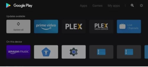 google pay search android tv