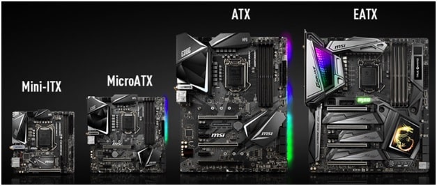 types of motherboard