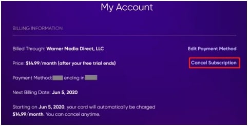 How to Cancel HBO Max on Roku tv