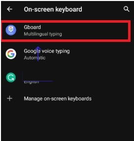 android gboard