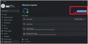 check os update in windows 11